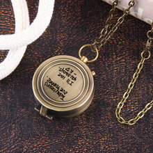 Personalized Compass With Actual Handwriting, Working Compass, Confirmation gift