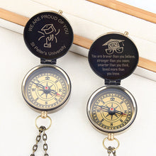 Engraved Compass, Personalized Graduation Gift Compass, Class of 2023 Gift
