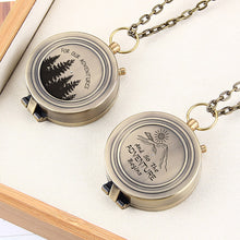 Personalized Compass, Engraved Working Compass, Personalized Brass Compass