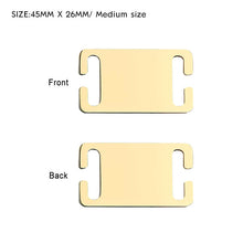 Personalized Slide Pet Tag Silent Dog Tag Custom Cat Tag Pet ID Tags