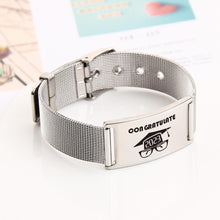 Personalized Strap Bracelet Customizable Graduation Gift