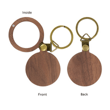 Custom Photo Wooden Keychain, Unique Gift For Graduation