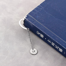 Personalized Leaf Bookmark, Disk Pendant Bookmark, Handwriting Engraving