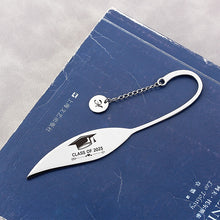 Metal Personalized Leaf Bookmarks, Unique Note Graduation Gifts