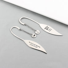 Metal Personalized Leaf Bookmarks, Unique Note Graduation Gifts