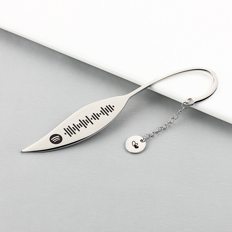 Song Code Disc Pendant Bookmark, Voice QR Code Personalized Bookmark