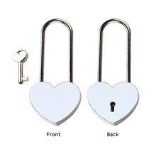 Personalized Gold Love Lock with Actual Handwriting