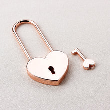 Personalized Heart Padlock Engraved Love Lock Custom Locked in Love Anniversary gift