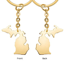 Custom State Keychain Engraved Logo Keyring Personalized Gift