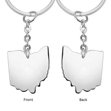 Custom Country Keychain Africa Australia Keyring Personalized Gift for Family