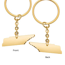 Custom Country Keychain Africa Australia Keyring Personalized Gift for Family