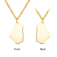 Australia Map Necklace Custom Name Necklace Australia Jewelry for Family