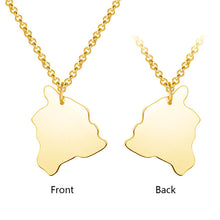 Australia Map Necklace Custom Name Necklace Australia Jewelry for Family