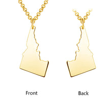 Idaho Necklace Custom Text Necklace for Parents Special Gift for Loved One