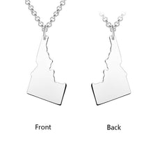Idaho Necklace Custom Text Necklace for Parents Special Gift for Loved One