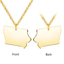 Australia Map Necklace Custom Name Necklace Australia Jewelry for Family