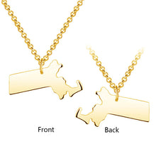 Australia Map Necklace Custom Name Necklace Australia Jewelry for Family