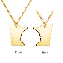 Australia Map Necklace Custom Name Necklace Australia Jewelry for Family