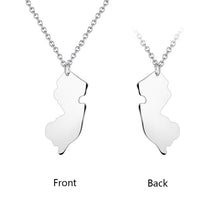 New Jersey Necklace Personalized Jersey Girl Gift I Love New Jersey Necklace