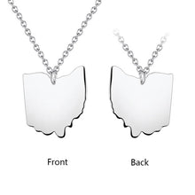 Australia Map Necklace Custom Name Necklace Australia Jewelry for Family