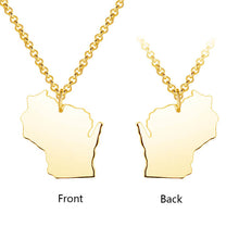 Australia Map Necklace Custom Name Necklace Australia Jewelry for Family