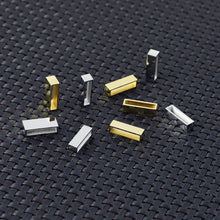 Men's leather bracelet stainless steel square ring can engrave text handwriting