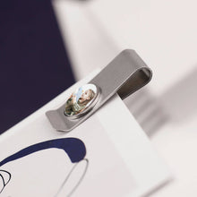 Personalized color photo stainless steel clip buckle custom money clip