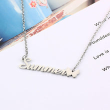 14K Gold Plated Name Necklace Custom Name Necklace With Butterfly