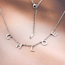 Custom Initials Name Necklace, Personalized Gift for Her