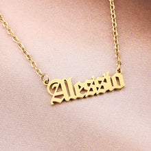 Customized  Name Necklace Personalized Nameplate Pendant Jewelry