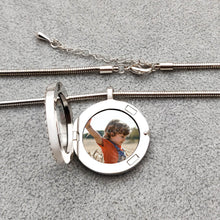 Glass Photo Box Pendant DIY Photo Frame Couple Necklace