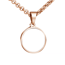 Stainless Steel Cabochon Color Printing Pendant Personalized Photo Necklace