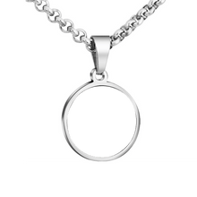 Stainless Steel Cabochon Color Printing Pendant Personalized Photo Necklace