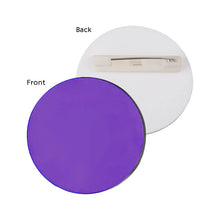 Colorful Personalized Customized Initial Letter ID Round Badge