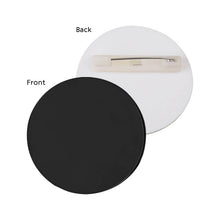 Colorful Personalized Customized Initial Letter ID Round Badge