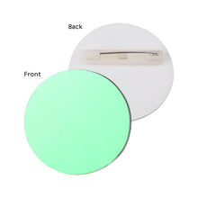 Colorful Personalized Customized Initial Letter ID Round Badge