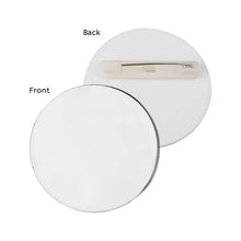 Company Logo Identity Badge Initials Engraved Brooch