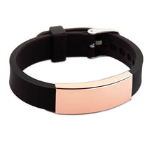 Music Voice QR Code Customizable Personalized Rubber Strap Bracelet