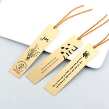 Customized unique graduation gift, personalized fingerprint handwritten bar bookmark