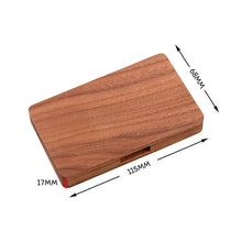 Personalized  Wooden Business Card Holder,Engraved business card case