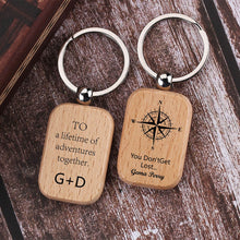 Personalized Wood Keychain,Custom Wooden Keychain