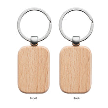 Personalized Wood Keychain,Custom Wooden Keychain