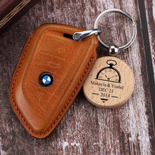 Personalized Special date Keychain, Custom Key Ring, Custom Handwriting Gift