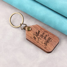 Customizable Wooden Keychain, personalized Wooden Photo Keyring
