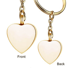 Ashes Keychain Heart Custom Keyring Keepsake Cremation Urn Keychain Gift for Dog Lover