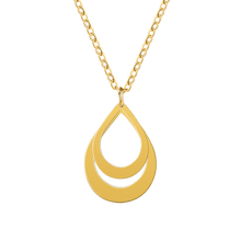 Custom Necklace Personalized Name Drop Engraving Necklace Mother's Day Gift