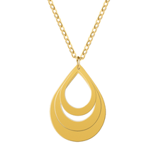 Custom Necklace Personalized Name Drop Engraving Necklace Mother's Day Gift