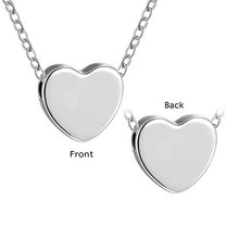 Custom Initial Necklace Engraved Letter Heart Necklace for Women Personalized Jewelry