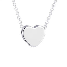 Custom Initial Necklace Engraved Letter Heart Necklace for Women Personalized Jewelry